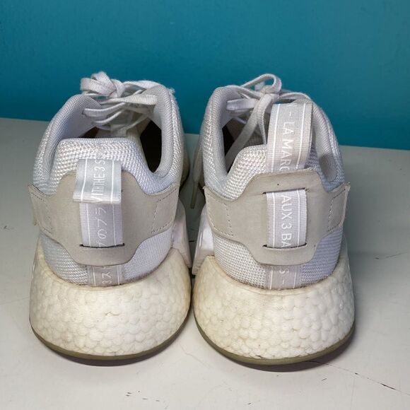 Adidas NMD R2 Triple White 2017 Size 11 main image 4